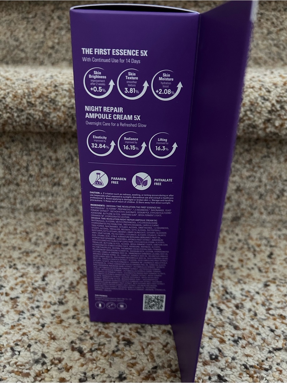 MISSHA Time Revolution Essential Care Set (essence and night cream) - Picture 4 of 4